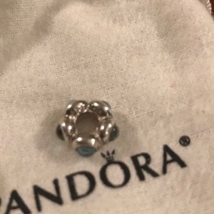 Pandora bubble bead pale blue